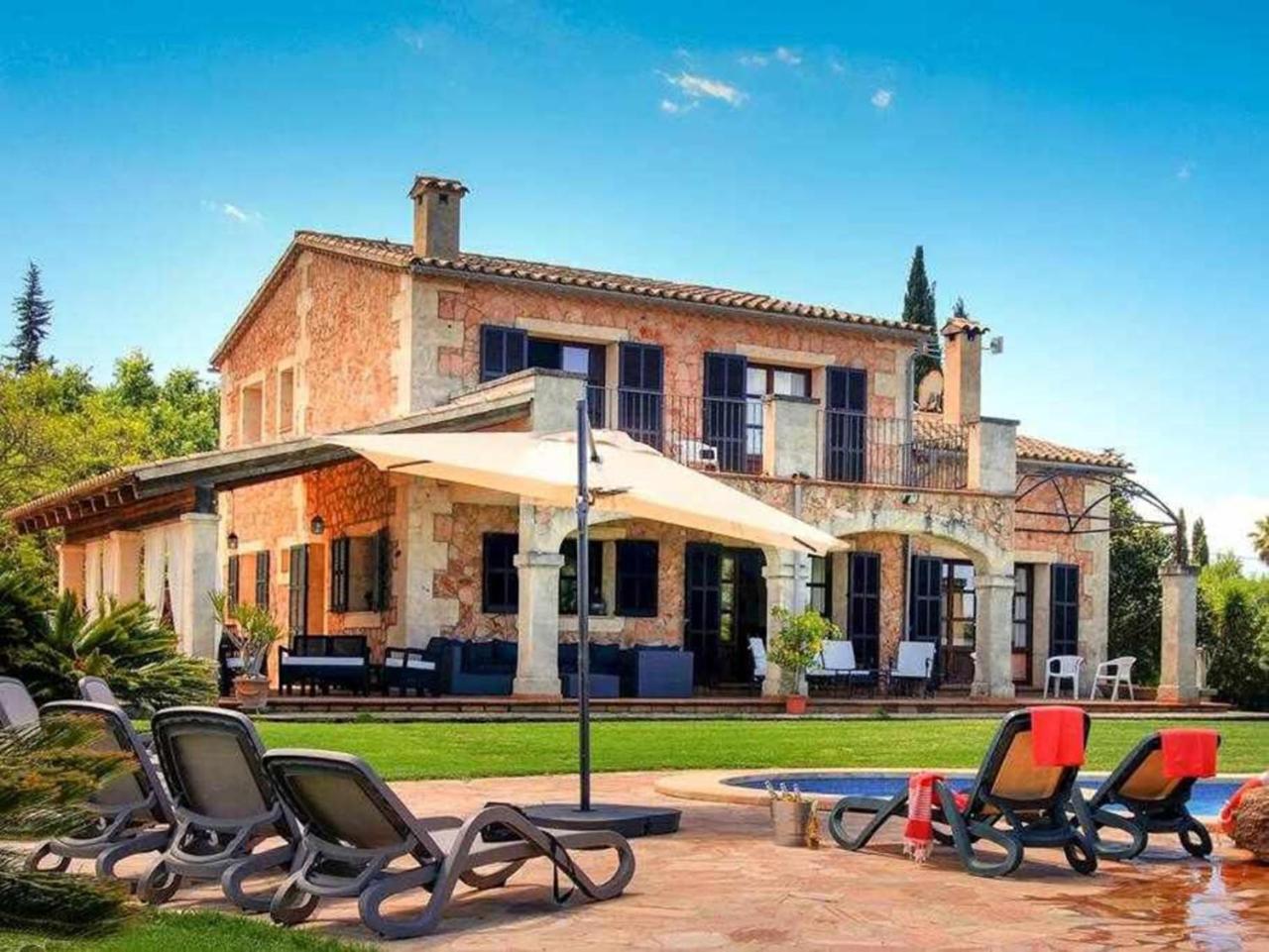 Ciclismo Y Golf Junto A La Playa Finca Son Sant Marti Gran Villa Muro
